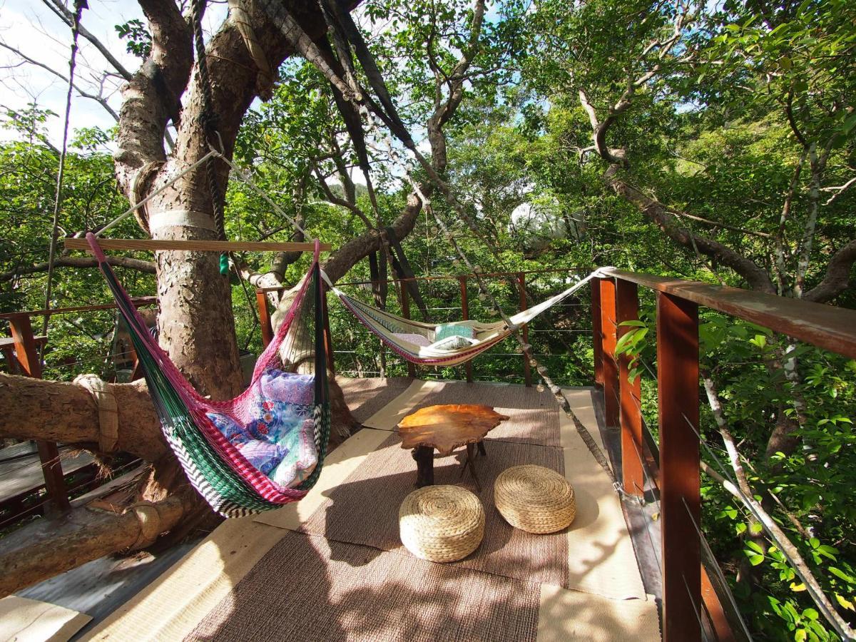 Treeful Treehouse Sustainable Resort 名户 外观 照片